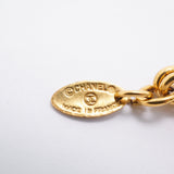 【6jkb0063】シャネル ネックレス ヴィンテージ ココマーク マトラッセ GPメッキ ゴールド【中古】レディース
