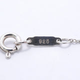 【6jkb0071】ティファニー ネックレス シグネチャー K18YG イエローゴールド シルバー925【中古】レディース