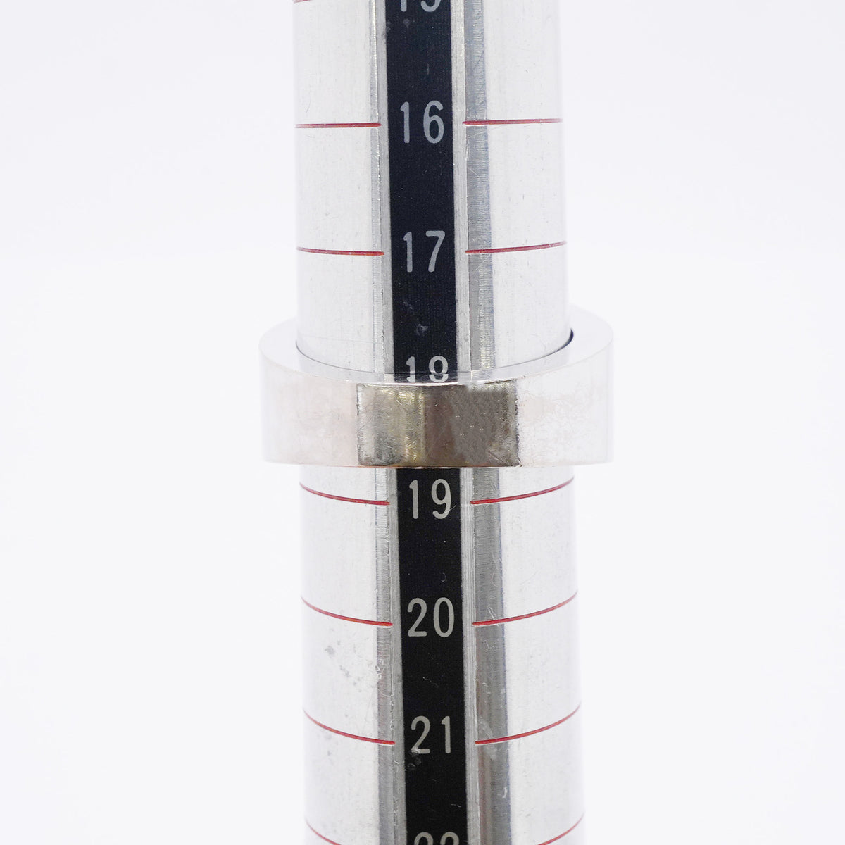 【6jkb0072】カルティエ リング タンクマックス K18WG ホワイトゴールド オニキス ＃59【中古】メンズ