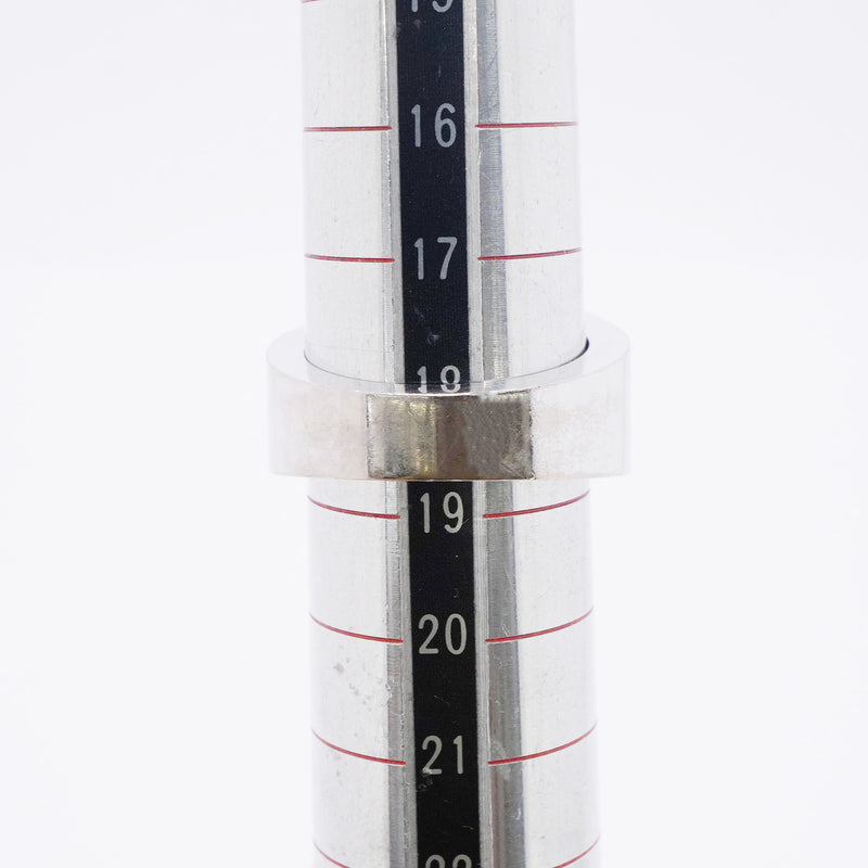 【6jkb0072】カルティエ リング タンクマックス K18WG ホワイトゴールド オニキス ＃59【中古】メンズ