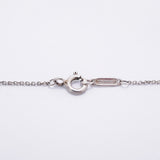 【6jkb0073】ティファニー ネックレス ノーツ/ハートタグ シルバー925【中古】レディース