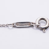 【6jkb0073】ティファニー ネックレス ノーツ/ハートタグ シルバー925【中古】レディース