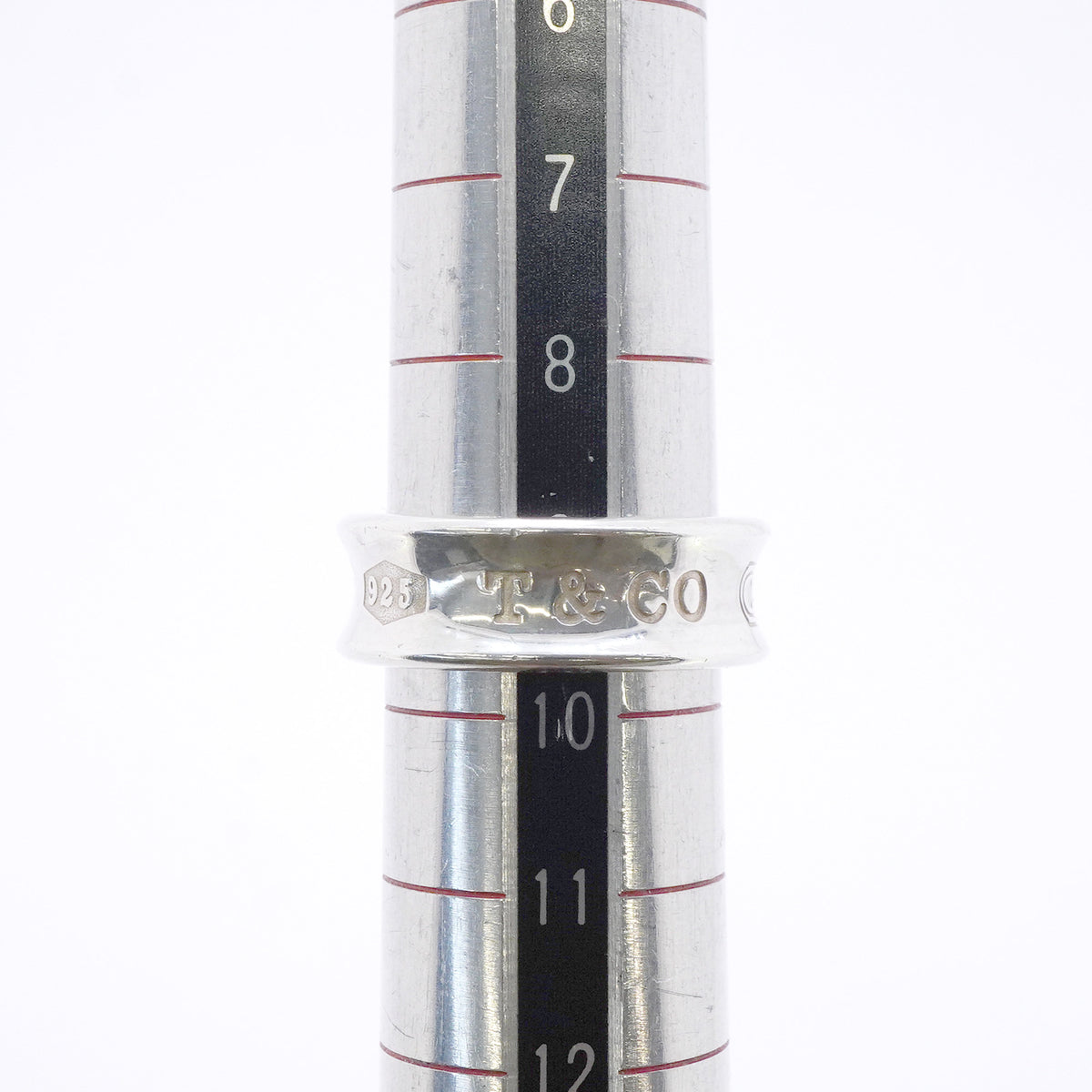 【6jkb0076】ティファニー リング ナロー シルバー925 9.5号【中古】レディース