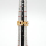 【6jkb0079】カルティエ リング マイヨンパンテール K18YG イエローゴールド ダイヤモンド ＃48【中古】レディース