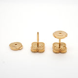 【6jkb0085】ヴァンクリーフ＆アーペル ピアス スウィート アルハンブラ K18YG イエローゴールド マザーオブパール【中古】レディース