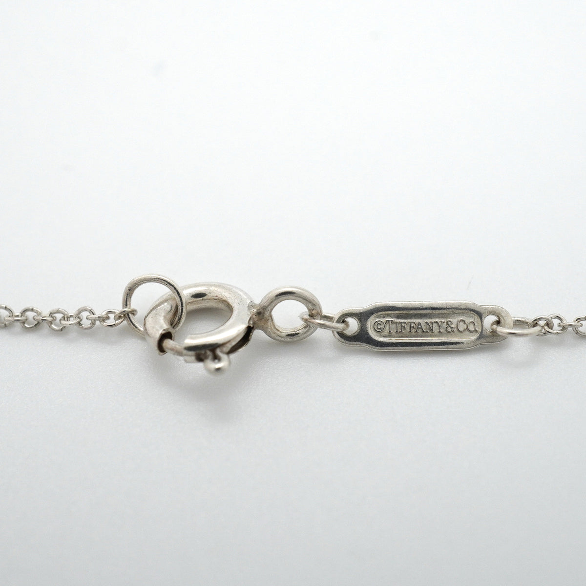 【6jkb0088】ティファニー ネックレス インフィニティ シルバー925【中古】レディース