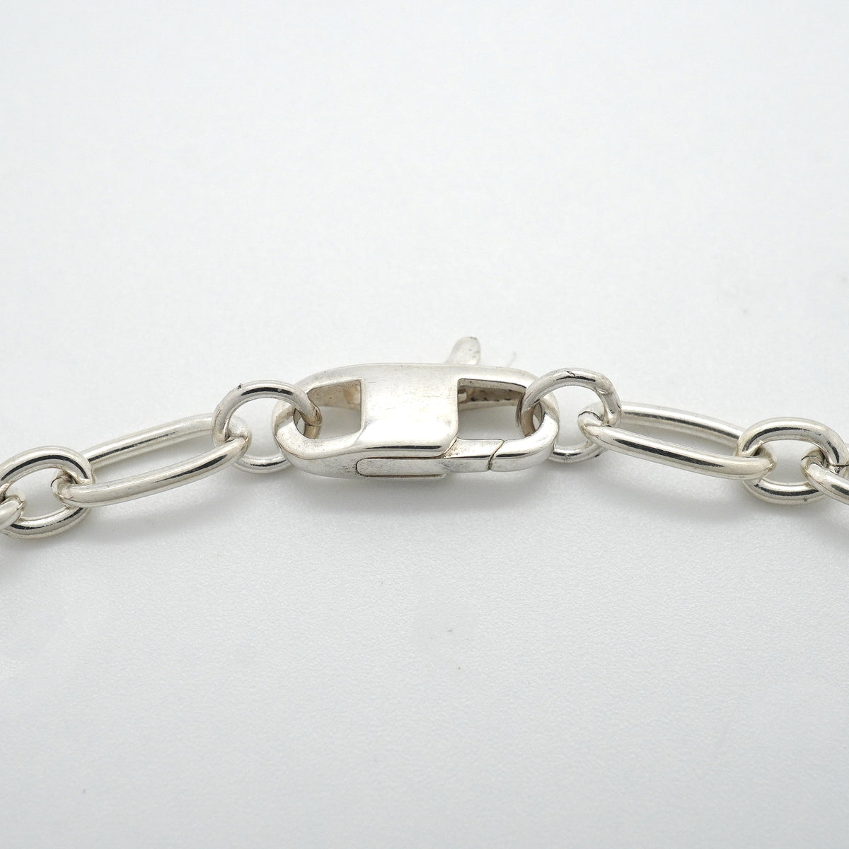 【6jkb0090】ティファニー ブレスレット 1837/ダブルロック シルバー925【中古】メンズ