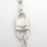 【6jkb0090】ティファニー ブレスレット 1837/ダブルロック シルバー925【中古】メンズ