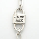 【6jkb0090】ティファニー ブレスレット 1837/ダブルロック シルバー925【中古】メンズ