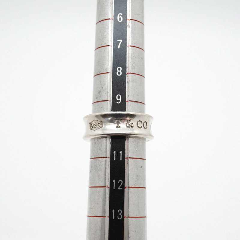 【6jkb0093】ティファニー リング ナロー シルバー925 10号【中古】レディース