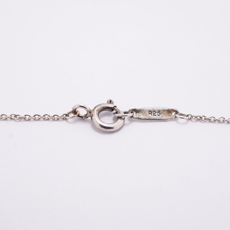 【6jkb0104】ティファニー ネックレス アトラス オープン 丸型 サークル シルバー925【中古】レディース