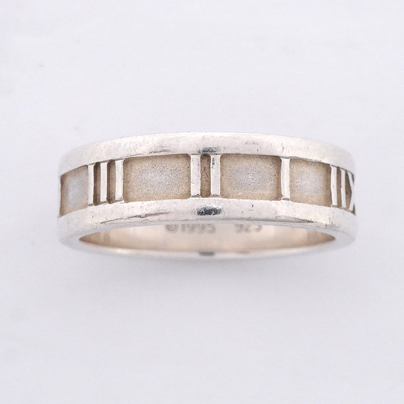 【6jkb0105】ティファニー リング アトラス シルバー925 17.5号【中古】メンズ