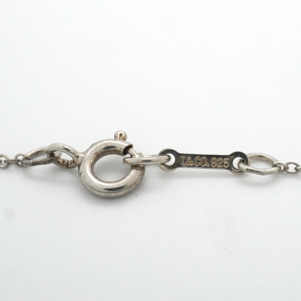 【6jkb0111】ティファニー ネックレス ラビングハート シルバー925【中古】レディース