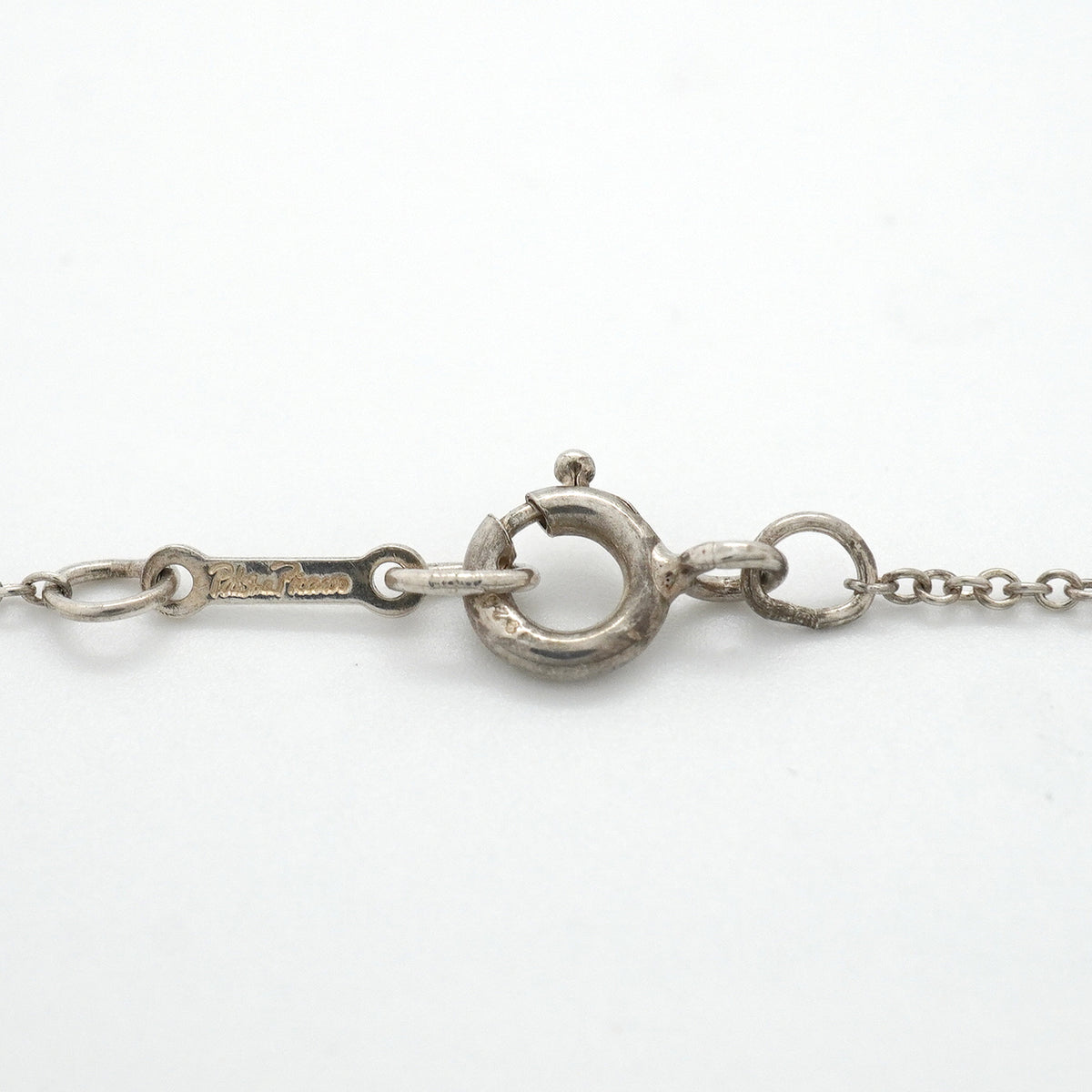 【6jkb0111】ティファニー ネックレス ラビングハート シルバー925【中古】レディース