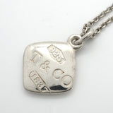 【6jkb0115】ティファニー ネックレス 1837/モンタージュ/クッション シルバー925【中古】レディース