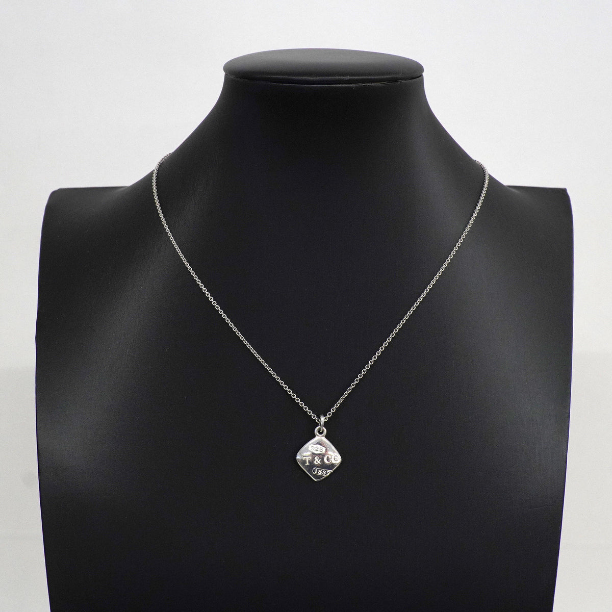 【6jkb0115】ティファニー ネックレス 1837/モンタージュ/クッション シルバー925【中古】レディース