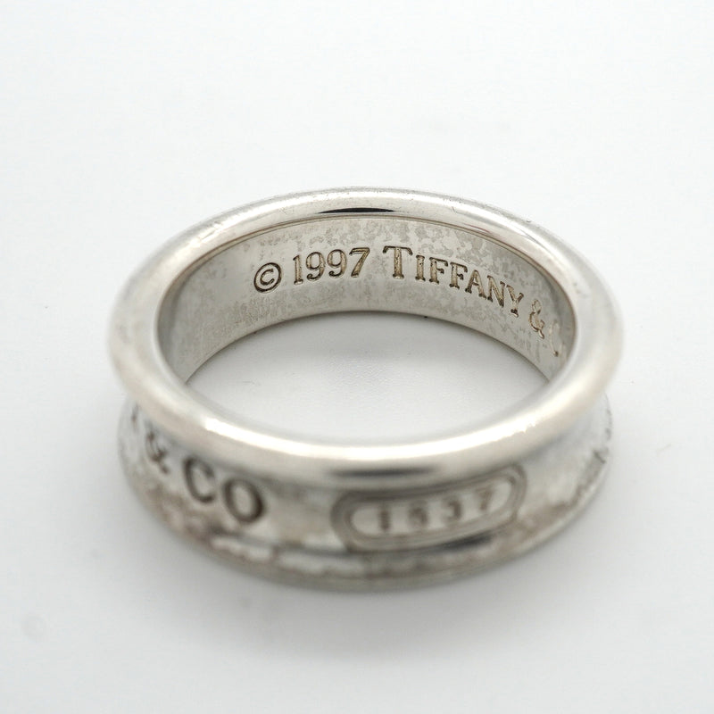 【6jkb0118】ティファニー リング ナロー シルバー925 17.5号【中古】メンズ