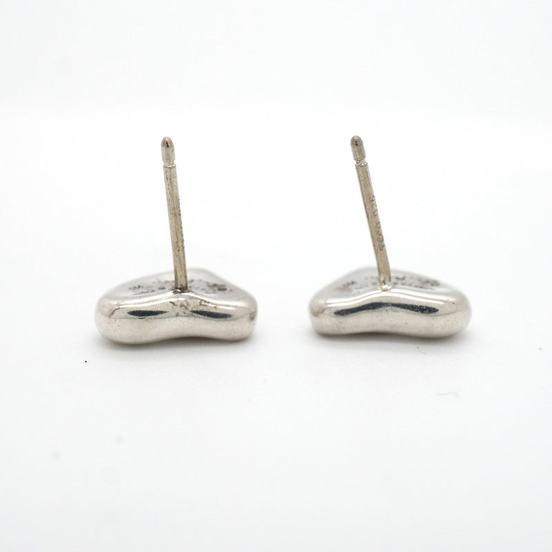 【6jkb0119】ティファニー ピアス フルハート シルバー925【中古】レディース