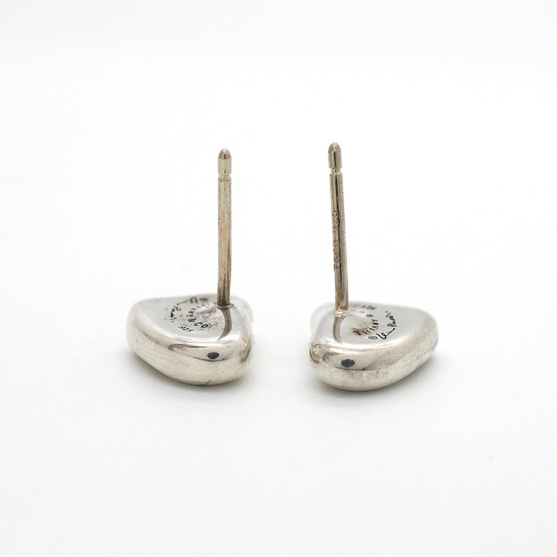 【6jkb0119】ティファニー ピアス フルハート シルバー925【中古】レディース