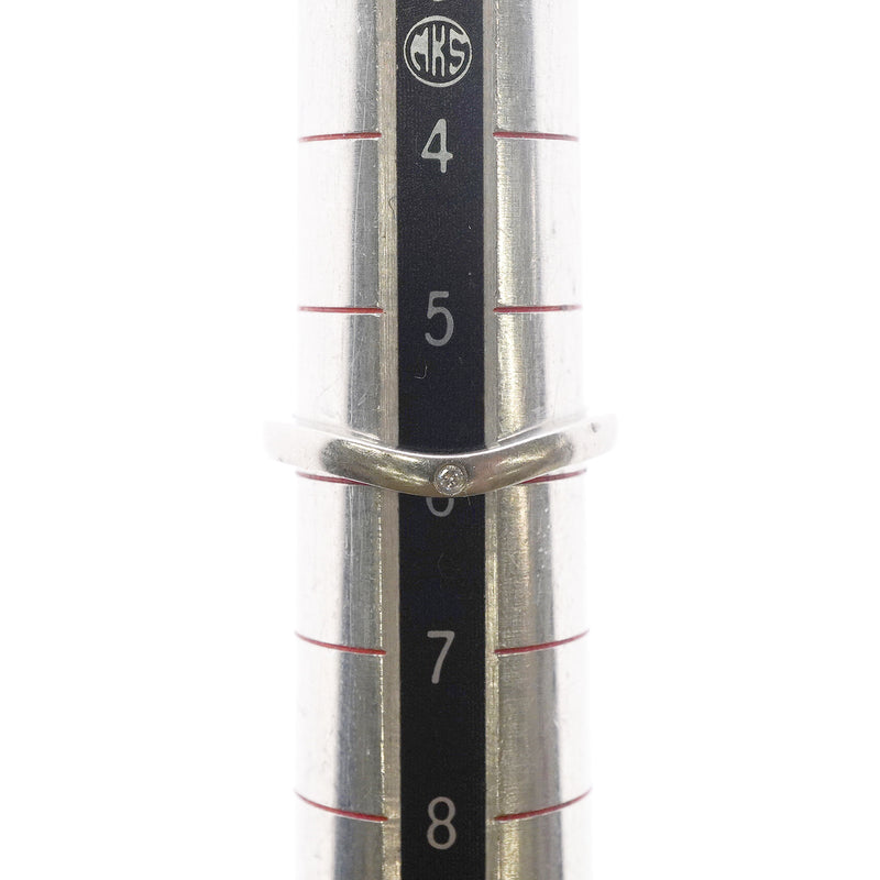 【6jkb0122】カルティエ リング バレリーナ 3PD Pt950 プラチナ ダイヤモンド ＃46【中古】レディース