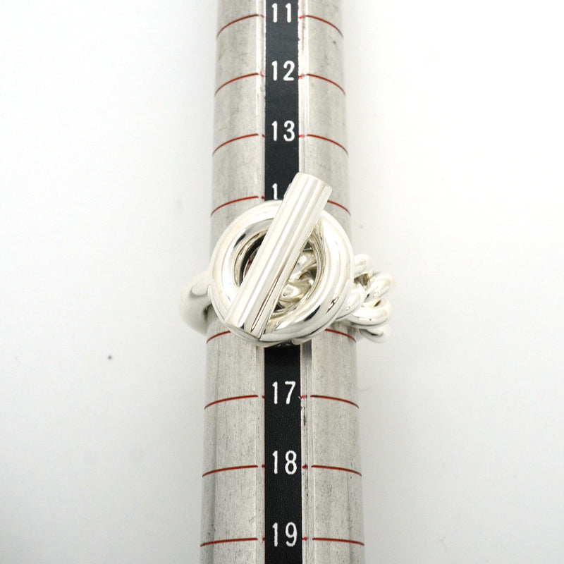 【6jkb0140】エルメス リング クロワゼット シルバー925 ＃57【中古】メンズ