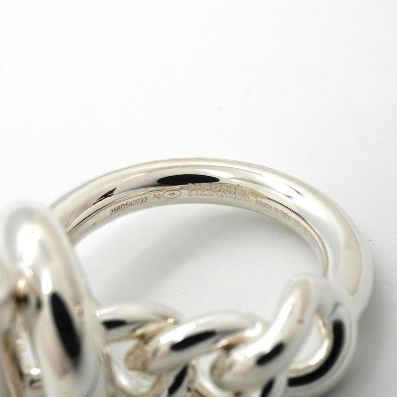 【6jkb0140】エルメス リング クロワゼット シルバー925 ＃57【中古】メンズ