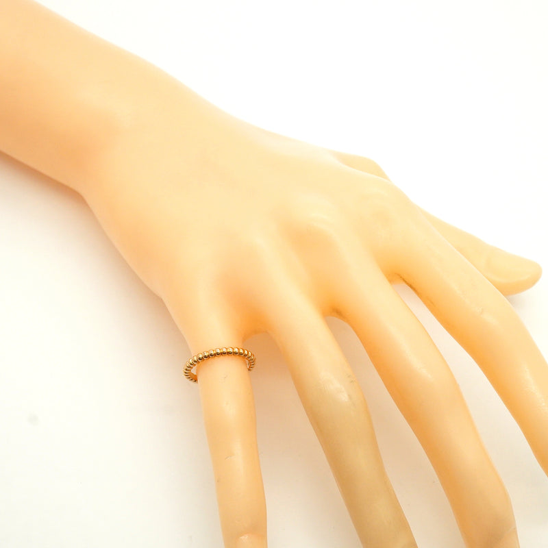 【6jkb0145】ヴァンクリーフ＆アーペル リング ペルレ スモール K18PG ピンクゴールド ＃46【中古】レディース