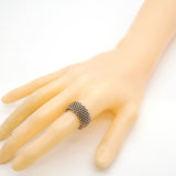 【6jkb0147】ティファニー リング サマセット/メッシュ シルバー925 15.5号【中古】レディース