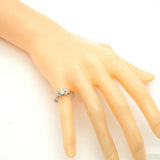 【6jkb0162】カルティエ リング バレリーナ Pt950 プラチナ ダイヤモンド 0.36ct ＃50【中古】レディース
