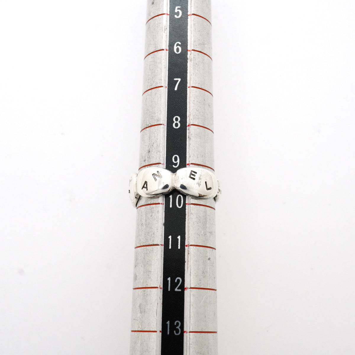 【6jkb0169】シャネル リング シャネルロゴ シルバー925 9.5号【中古】レディース
