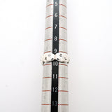 【6jkb0169】シャネル リング シャネルロゴ シルバー925 9.5号【中古】レディース