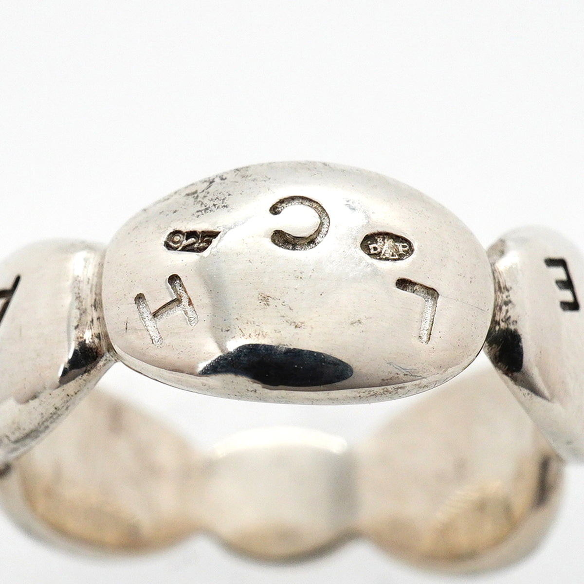【6jkb0169】シャネル リング シャネルロゴ シルバー925 9.5号【中古】レディース