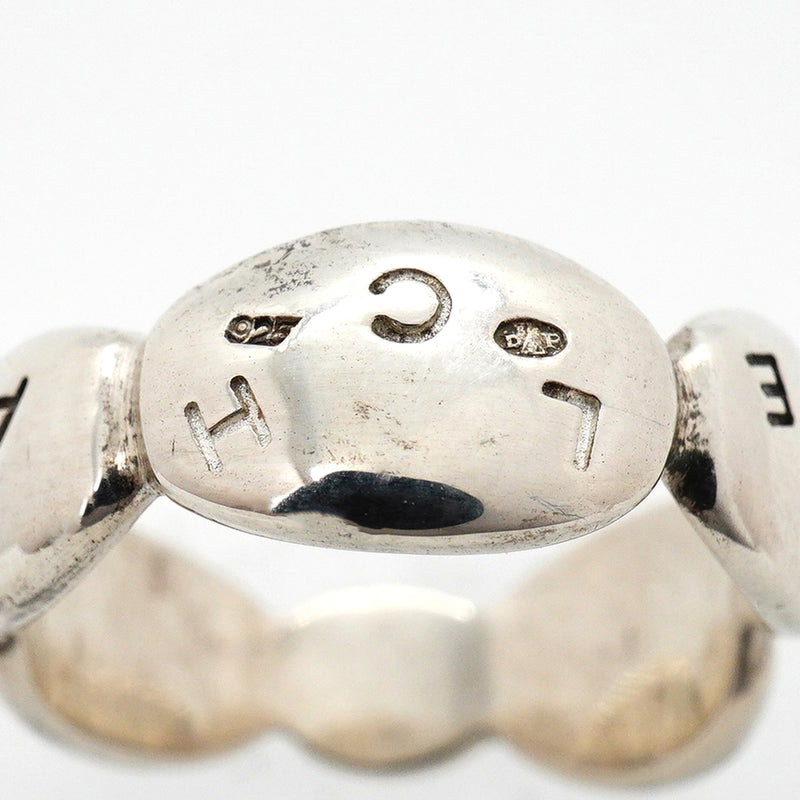 【6jkb0169】シャネル リング シャネルロゴ シルバー925 9.5号【中古】レディース