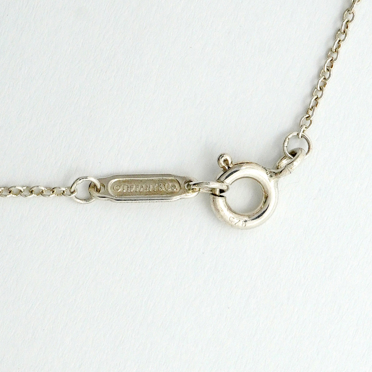 【6jkb0172】ティファニー ネックレス アトラス ピアスド/サークル シルバー925【中古】レディース