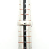 【6jkb0178】エルメス リング カルーゼル メタル シルバー オレンジ ＃60【中古】メンズ