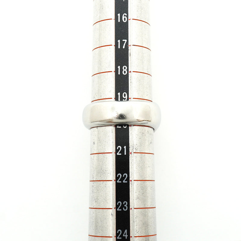【6jkb0178】エルメス リング カルーゼル メタル シルバー オレンジ ＃60【中古】メンズ