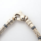 【6jkb0180】ティファニー ブレスレット アズテック/ジグザグ シルバー925 ヘマタイト【中古】メンズ レディース ユニセックス
