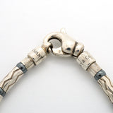 【6jkb0180】ティファニー ブレスレット アズテック/ジグザグ シルバー925 ヘマタイト【中古】メンズ レディース ユニセックス