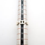 【6jkb0193】エルメス リング アンシェネ シェーヌダンクル シルバー925 ＃52【中古】レディース