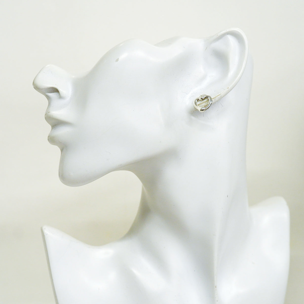 【6jkb0203】ティファニー ピアス オープンハート シルバー925【中古】レディース