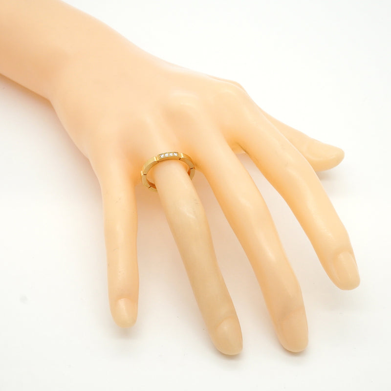 【6jkb0208】カルティエ リング マイヨンパンテール K18YG イエローゴールド ダイヤモンド ＃52【中古】レディース