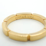 【6jkb0208】カルティエ リング マイヨンパンテール K18YG イエローゴールド ダイヤモンド ＃52【中古】レディース