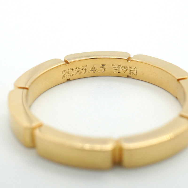 【6jkb0208】カルティエ リング マイヨンパンテール K18YG イエローゴールド ダイヤモンド ＃52【中古】レディース