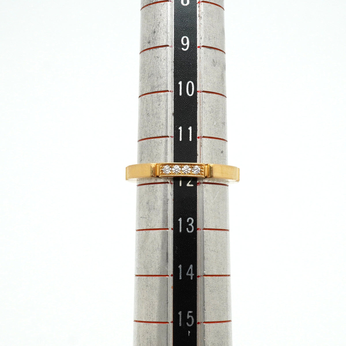 【6jkb0208】カルティエ リング マイヨンパンテール K18YG イエローゴールド ダイヤモンド ＃52【中古】レディース