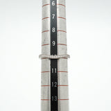 【6jkb0217】カルティエ リング バレリーナ ハーフエタニティ Pt950 プラチナ ダイヤモンド ＃50【中古】レディース
