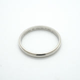 【6jkb0218】カルティエ リング ダムール Pt950 プラチナ ＃60【中古】メンズ