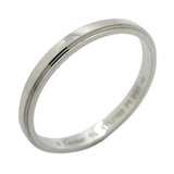 【6jkb0218】カルティエ リング ダムール Pt950 プラチナ ＃60【中古】メンズ