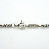 【6jkb0258】ティファニー ネックレス インフィニティ ダブルチェーン シルバー925【中古】レディース