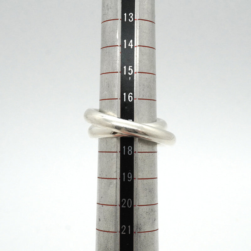 【6jkb0263】エルメス リング ヴェルティージュ シルバー925 ＃58【中古】メンズ