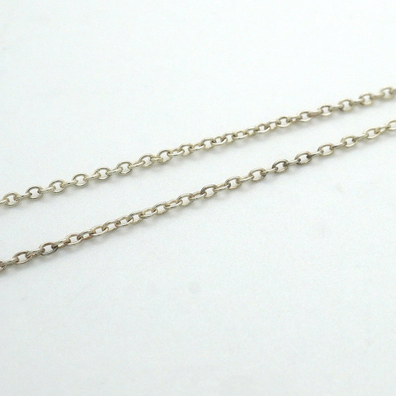 【6jkb0266】ティファニー ネックレス ビーン シルバー925【中古】レディース